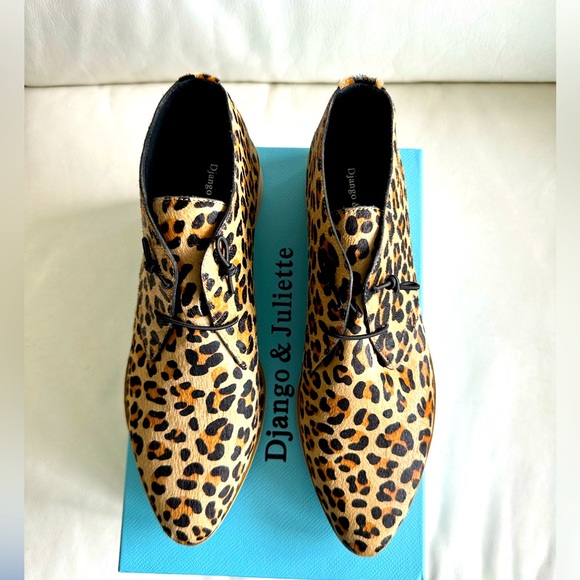 NWT Django & Juliette Leopard shoe sz 41 - Picture 6 of 11
